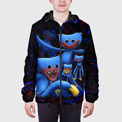 Куртка с капюшоном мужская Huggy Wuggy: Players, цвет: 3D-черный — фото 2