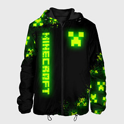 Мужская куртка MINECRAFT NEON LOGO CREEPER