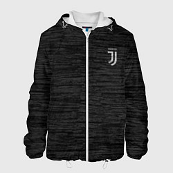 Куртка с капюшоном мужская Juventus Asphalt theme, цвет: 3D-белый