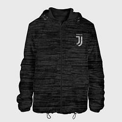 Куртка с капюшоном мужская Juventus Asphalt theme, цвет: 3D-черный