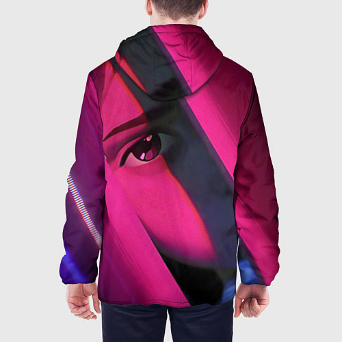 Мужская куртка Jinx Arcane League of Legends / 3D-Белый – фото 4
