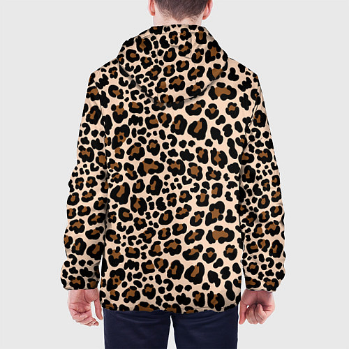 Мужская куртка Леопардовые Пятна / 3D-Белый – фото 4