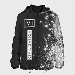 Мужская куртка ЦИВИЛИЗАЦИЯ 6 - Краски Вертикально