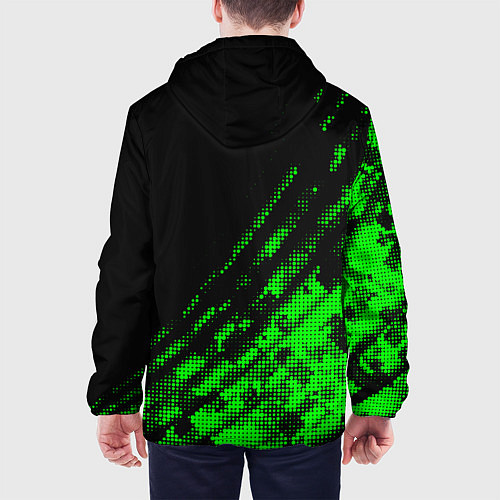 Мужская куртка Monster Energy Текстура / 3D-Черный – фото 4