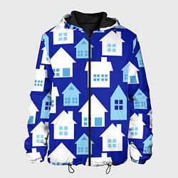 Куртка с капюшоном мужская Хочу дом, цвет: 3D-черный