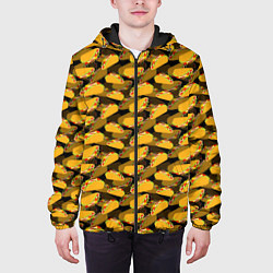Куртка с капюшоном мужская Тако Tacos, цвет: 3D-черный — фото 2