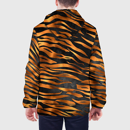 Мужская куртка В шкуре тигра / 3D-Белый – фото 4
