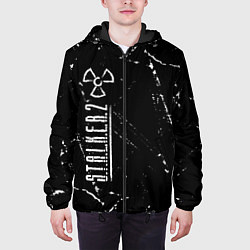 Куртка с капюшоном мужская С Т А Л К Е Р 2 - Минимал, цвет: 3D-черный — фото 2