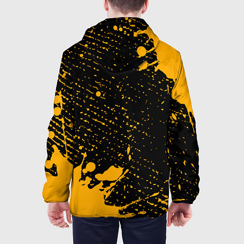 Мужская куртка БАБЛ КВАС - Брызги / 3D-Черный – фото 4