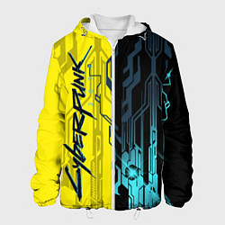 Мужская куртка CYBERPUNK 2077 Логотип