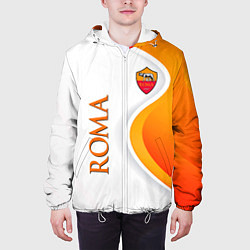 Куртка с капюшоном мужская Рома, цвет: 3D-белый — фото 2