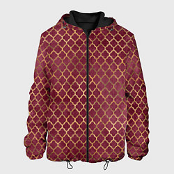 Мужская куртка Gold & Red pattern