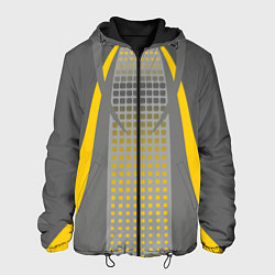 Куртка с капюшоном мужская Для спортивного удовольствия, цвет: 3D-черный