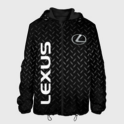 Куртка с капюшоном мужская LEXUS ЛЕКСУС СТАЛЬ, цвет: 3D-черный