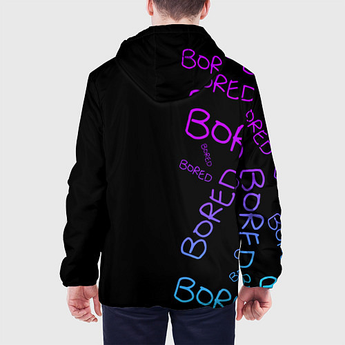 Мужская куртка Neon Bored Half pattern / 3D-Белый – фото 4