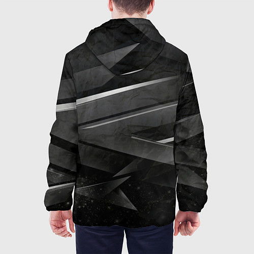 Мужская куртка JAGUR ЯГУАР абстракция / 3D-Белый – фото 4