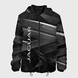 Куртка с капюшоном мужская JAGUR ЯГУАР абстракция, цвет: 3D-черный