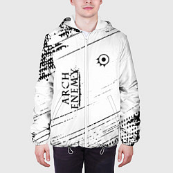 Куртка с капюшоном мужская Arch Enemy, цвет: 3D-белый — фото 2
