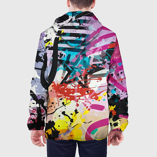 Мужская куртка Граффити Vanguard pattern / 3D-Белый – фото 4