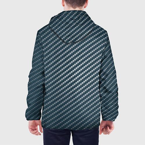 Мужская куртка NISSAN PATROL Карбон Вертикально / 3D-Черный – фото 4