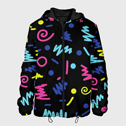 Мужская куртка Neon color pattern Fashion 2032