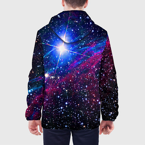 Мужская куртка Открытый космос Star Neon / 3D-Белый – фото 4