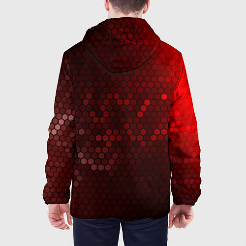 Мужская куртка AUDI Соты / 3D-Черный – фото 4