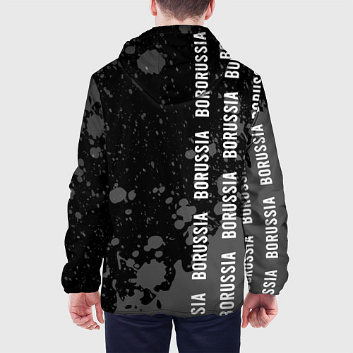 Мужская куртка BORUSSIA Брызги / 3D-Черный – фото 4