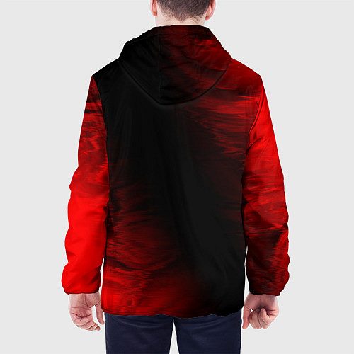 Мужская куртка СТАЛКЕР 2 Абстракция По вертикали / 3D-Черный – фото 4