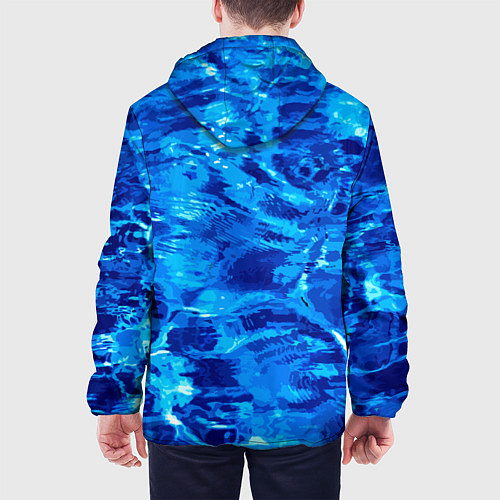 Мужская куртка Vanguard abstraction Water / 3D-Белый – фото 4