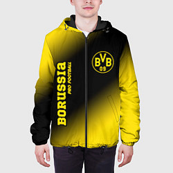 Куртка с капюшоном мужская BORUSSIA Borussia Pro Football, цвет: 3D-черный — фото 2