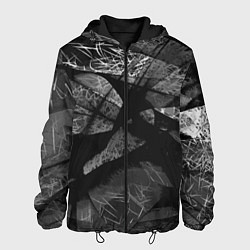 Куртка с капюшоном мужская Silencio Дополнение Коллекция Get inspired! Fl-175, цвет: 3D-черный