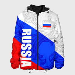 Мужская куртка RUSSIA - SPORTWEAR - ТРИКОЛОР