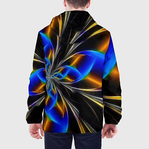 Мужская куртка Neon vanguard pattern Fashion 2023 / 3D-Черный – фото 4