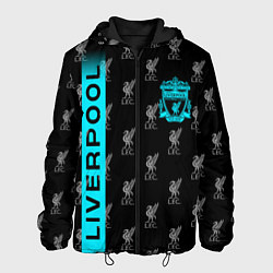 Куртка с капюшоном мужская Ливерпуль арт, цвет: 3D-черный