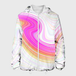 Мужская куртка Abstract gradient lines