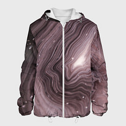Куртка с капюшоном мужская Не перемешанные краски abstraction, цвет: 3D-белый