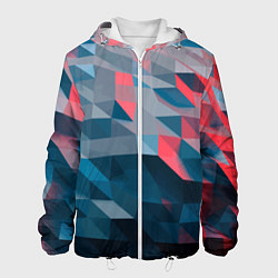 Мужская куртка Абстрактный геометрический паттерн Abstract geomet