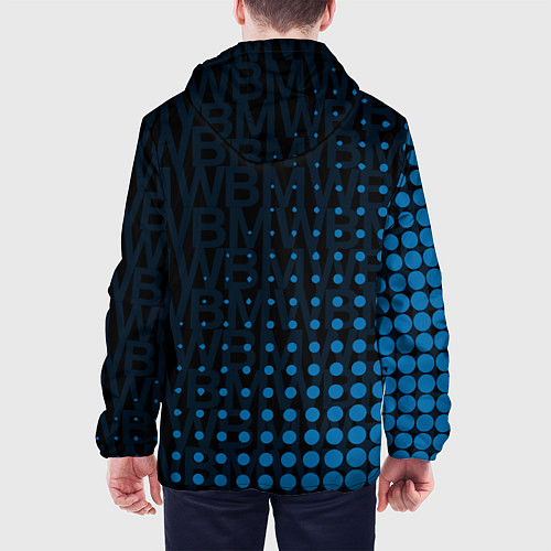 Мужская куртка Bmw Паттерн / 3D-Белый – фото 4