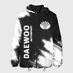 Куртка с капюшоном мужская DAEWOO Autosport Краска FS, цвет: 3D-черный
