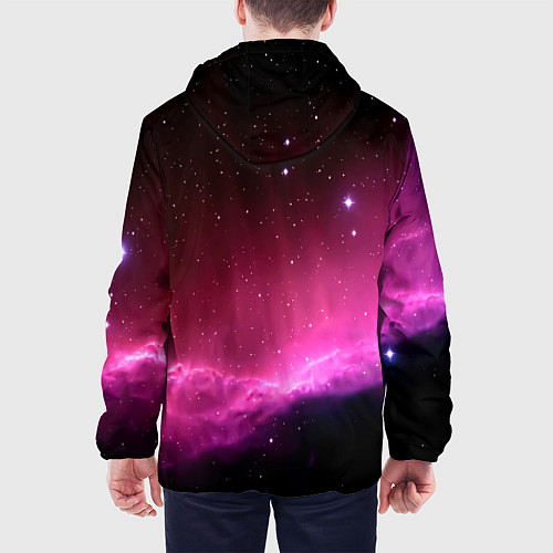 Мужская куртка Night Nebula / 3D-Белый – фото 4
