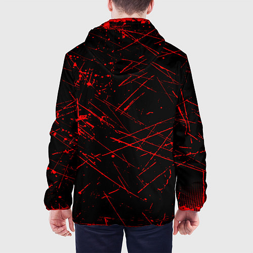 Мужская куртка ROBLOX красный логотип / 3D-Белый – фото 4
