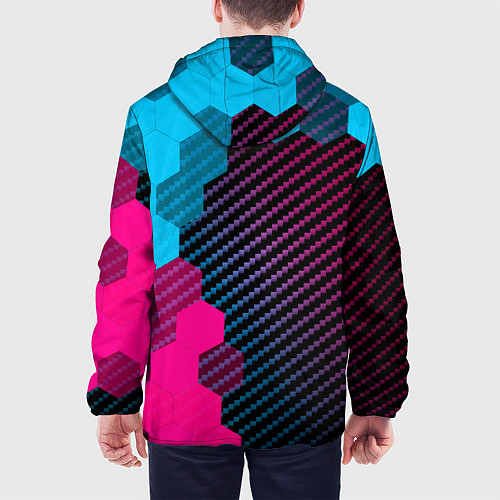 Мужская куртка Exeed Neon Gradient - FS / 3D-Черный – фото 4