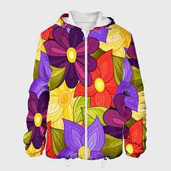 Мужская куртка MULTICOLORED PANSIES