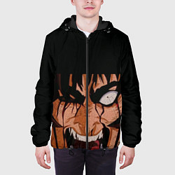 Куртка с капюшоном мужская Берсерк Гац, цвет: 3D-черный — фото 2