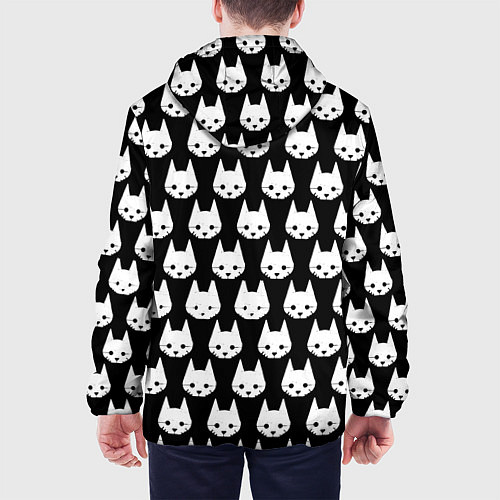 Мужская куртка Stray Pattern / 3D-Белый – фото 4