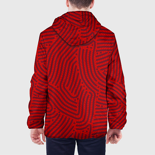 Мужская куртка Porto отпечатки / 3D-Черный – фото 4