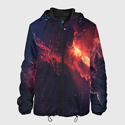 Мужская куртка Красивая космическая туманность