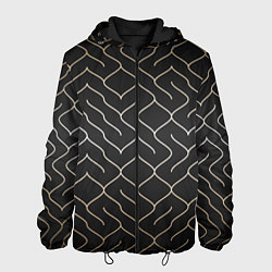 Куртка с капюшоном мужская Black Gold - Лабиринт, цвет: 3D-черный