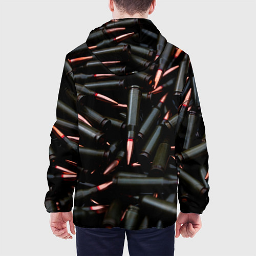 Мужская куртка Черные патроны / 3D-Черный – фото 4
